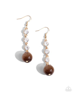 Classy Cadence - Brown Paparazzi Accessories