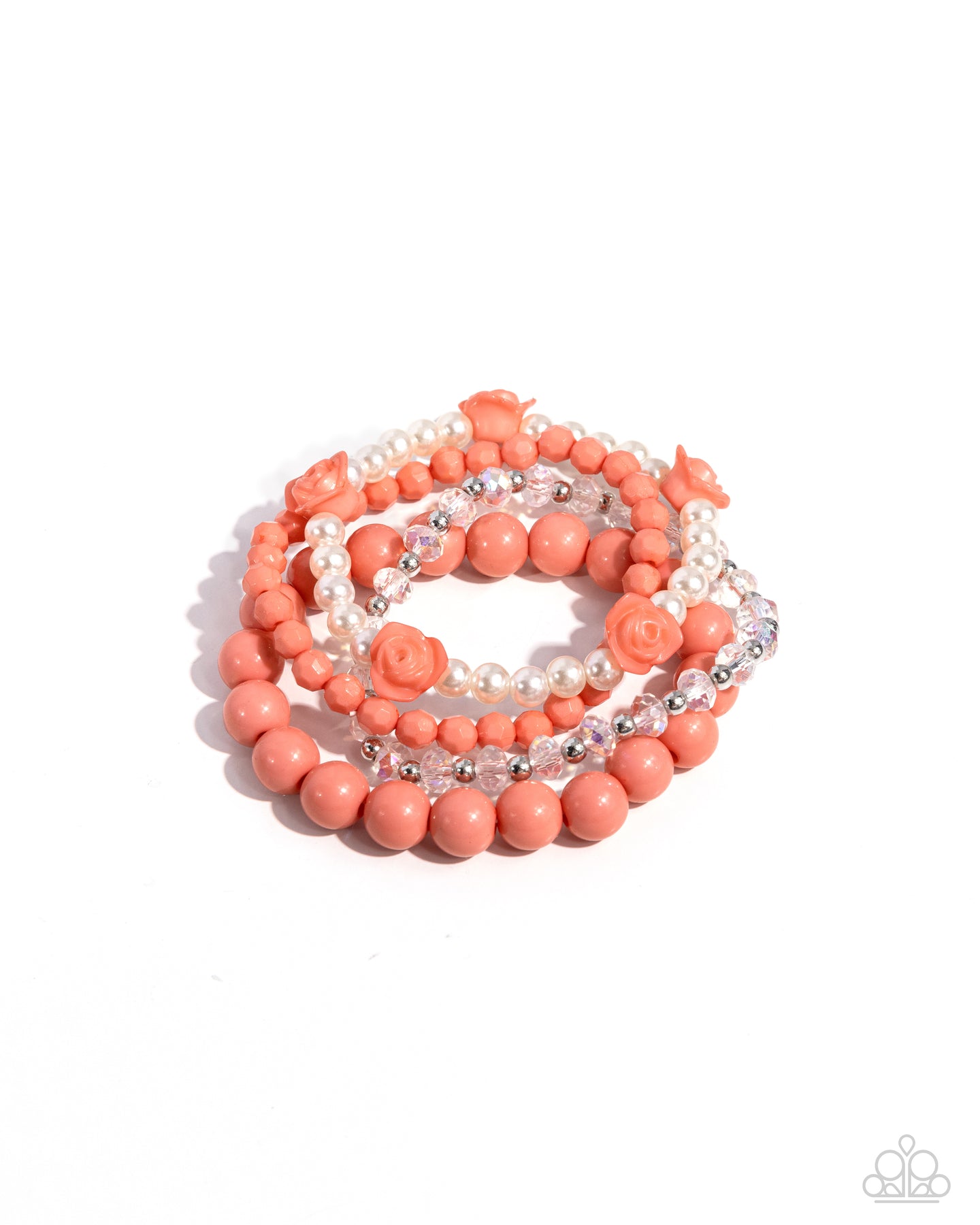 Rosy Retrospection - Orange Paparazzi Accessories