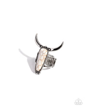 Load image into Gallery viewer, Longhorn Luxe - White Paparazzi Accessories
