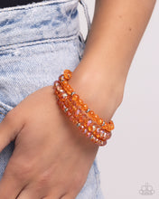 Load image into Gallery viewer, Cultured Cause - Orange Paparazzi Accessories
