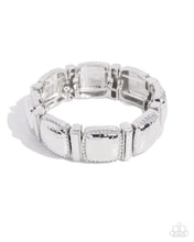 Load image into Gallery viewer, Textured Tranquility - Silver Paparazzi Accessories
