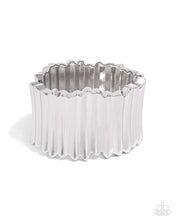 Load image into Gallery viewer, Warped Welding - Silver Paparazzi Accessories
