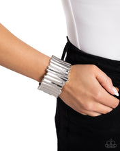 Load image into Gallery viewer, Warped Welding - Silver Paparazzi Accessories
