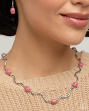 Load image into Gallery viewer, Striped Season - Pink Paparazzi Accessories
