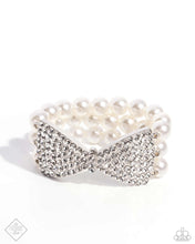 Load image into Gallery viewer, Dashing Demeanor - White Paparazzi Accessories
