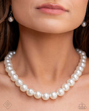 Load image into Gallery viewer, Dashing Definition - White Paparazzi Accessories
