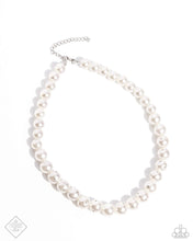 Load image into Gallery viewer, Dashing Definition - White Paparazzi Accessories
