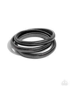 Charismatic Coils - Black Paparazzi Accessories