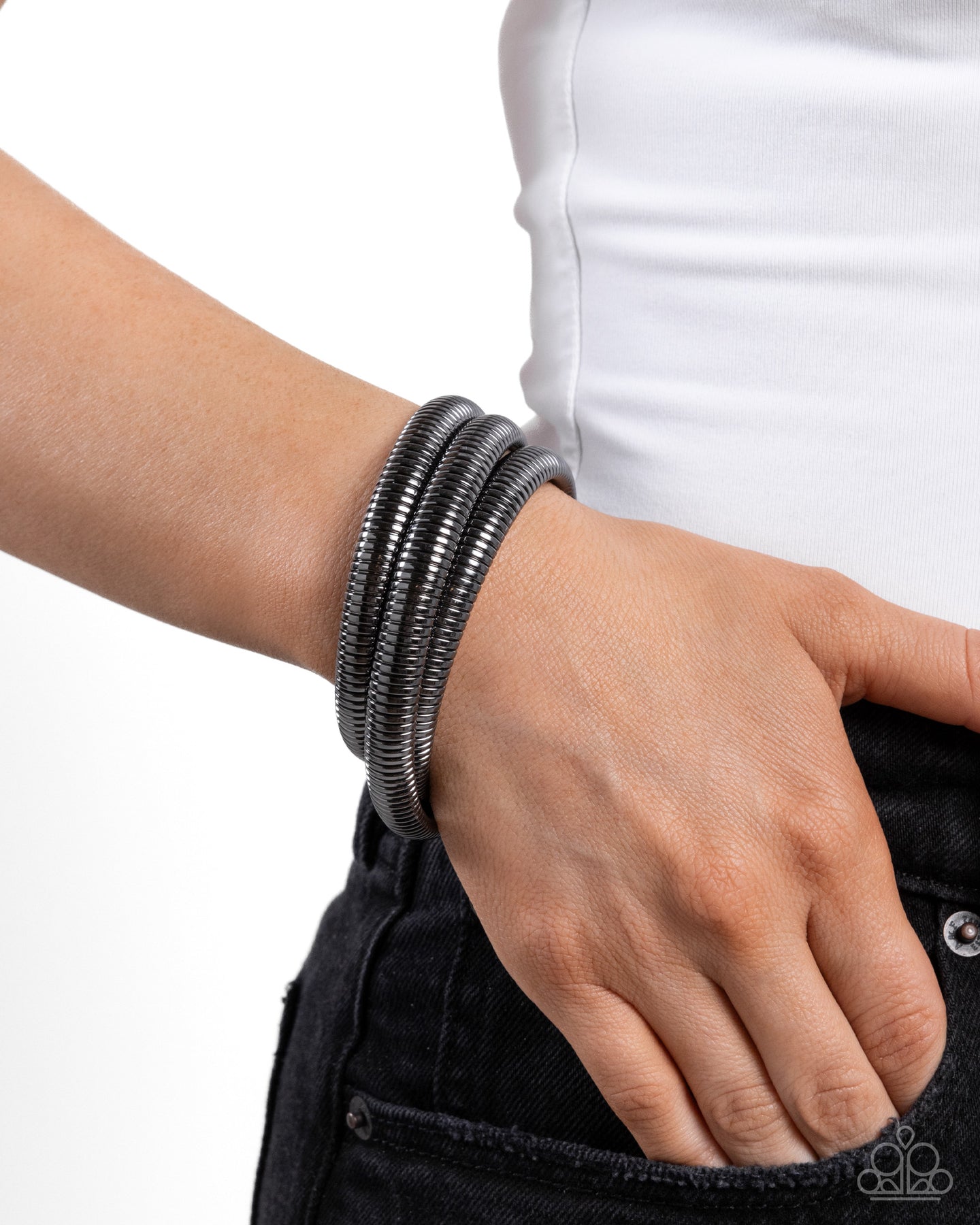 Charismatic Coils - Black Paparazzi Accessories