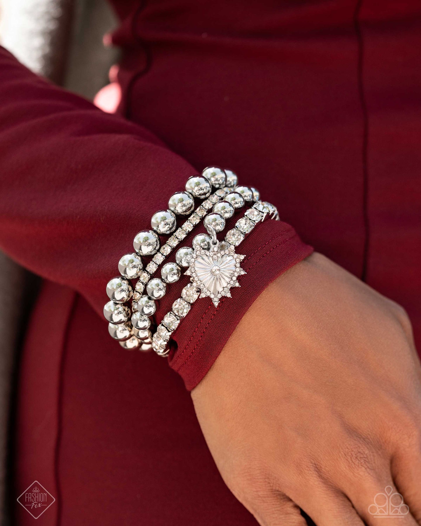 Excessive Elegance - White Paparazzi Accessories