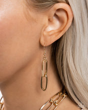 Load image into Gallery viewer, Balancing Ball - Gold Paparazzi Accessories
