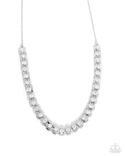 Load image into Gallery viewer, Linked Lady - White Paparazzi Accessories
