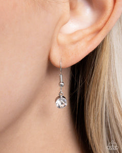 Glittery Genre - White Paparazzi Accessories