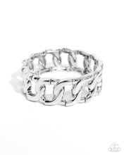 Load image into Gallery viewer, Forged in Fame - Silver Paparazzi Accessories
