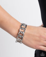 Load image into Gallery viewer, Forged in Fame - Silver Paparazzi Accessories

