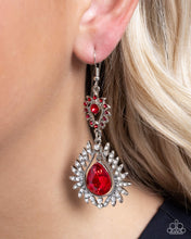 Load image into Gallery viewer, Teardrop Traveler - Red Paparazzi Accessories
