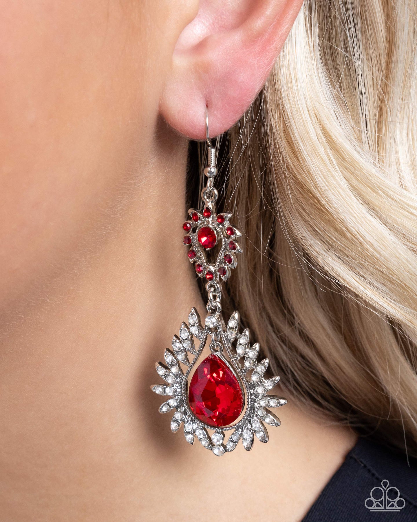 Teardrop Traveler - Red Paparazzi Accessories