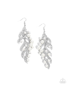 Flourishing Fancy - White Paparazzi Accessories