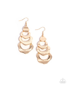 Layered Labor - Gold Paparazzi Accessories