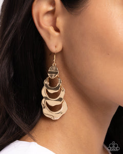 Layered Labor - Gold Paparazzi Accessories