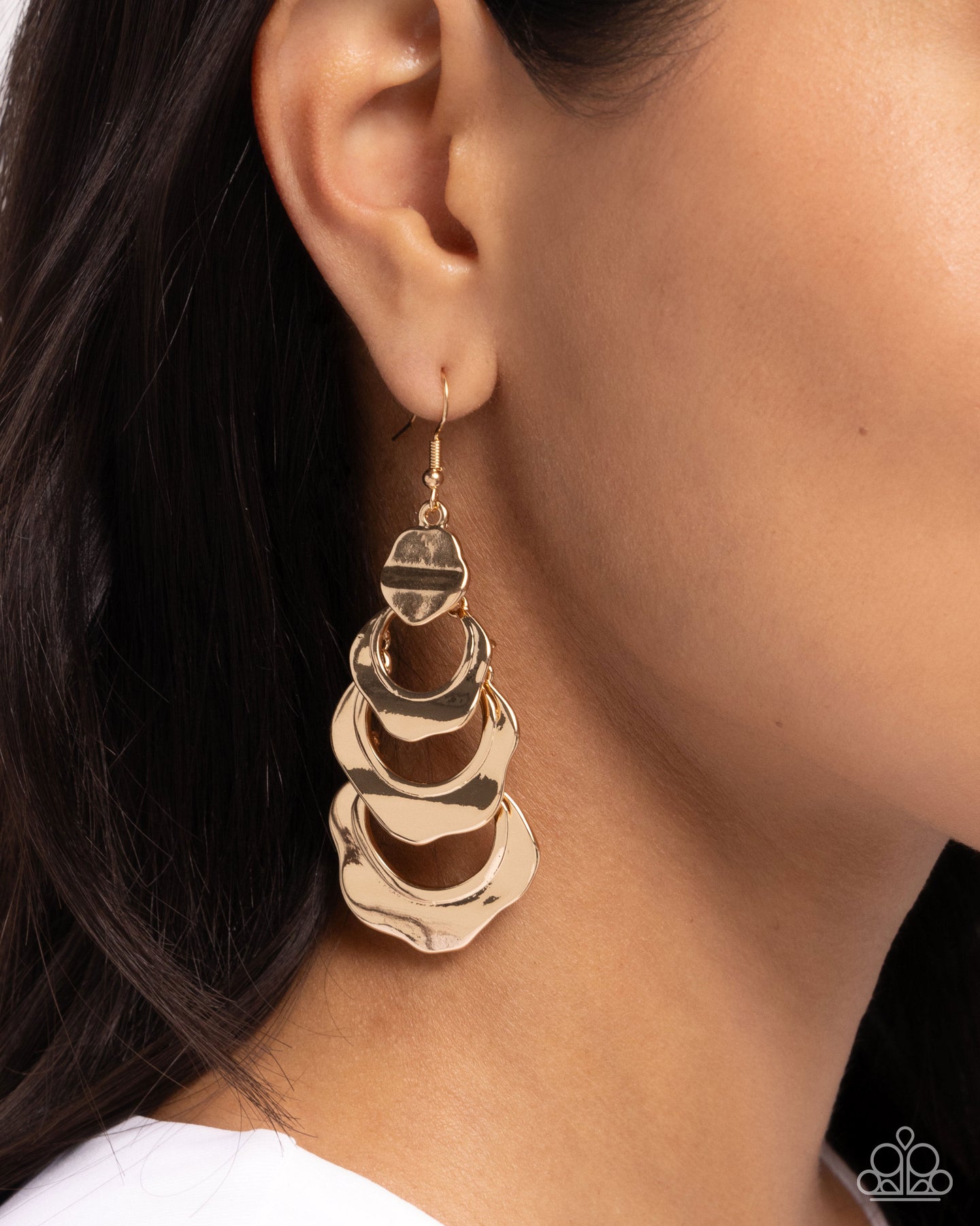 Layered Labor - Gold Paparazzi Accessories