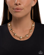 Load image into Gallery viewer, Mingling Medley - Gold Paparazzi Accessories
