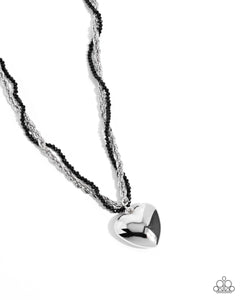 Falling Slowly - Black Paparazzi Accessories