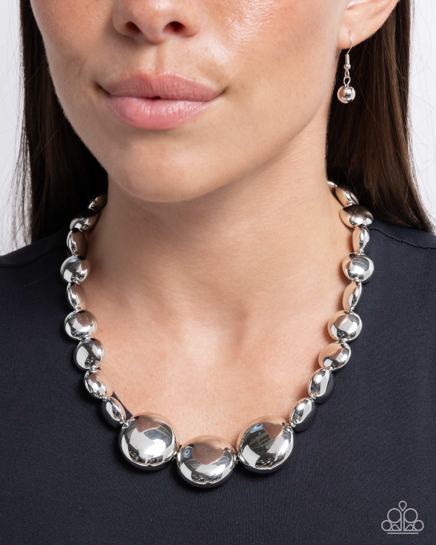 Reflective Roar - Silver Paparazzi Accessories
