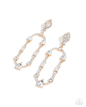 Load image into Gallery viewer, Hard to Forget - Gold Paparazzi Accessories
