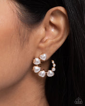 Load image into Gallery viewer, Castle Courting - Gold Paparazzi Accessories
