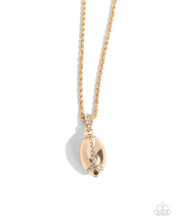 Load image into Gallery viewer, Football Future - Gold Paparazzi Accessories
