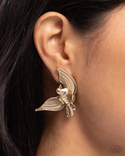 Load image into Gallery viewer, Bird of PLAY - Gold Paparazzi Accessories
