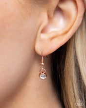 Load image into Gallery viewer, Locked Lady - Copper Paparazzi Accessories
