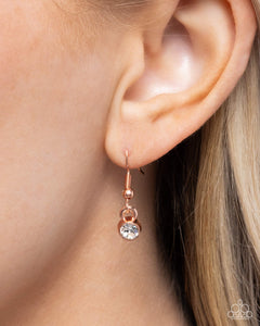 Locked Lady - Copper Paparazzi Accessories