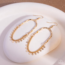 Load image into Gallery viewer, Forever Fringe - Gold Paparazzi Accessories
