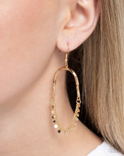 Load image into Gallery viewer, Forever Fringe - Gold Paparazzi Accessories
