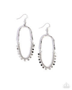 Forever Fringe - Silver Paparazzi Accessories