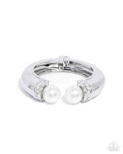 Breathtaking Balance - White Paparazzi Accessories