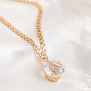 Musings State of Mind - Gold Paparazzi Accessories