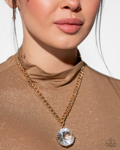 Musings State of Mind - Gold Paparazzi Accessories