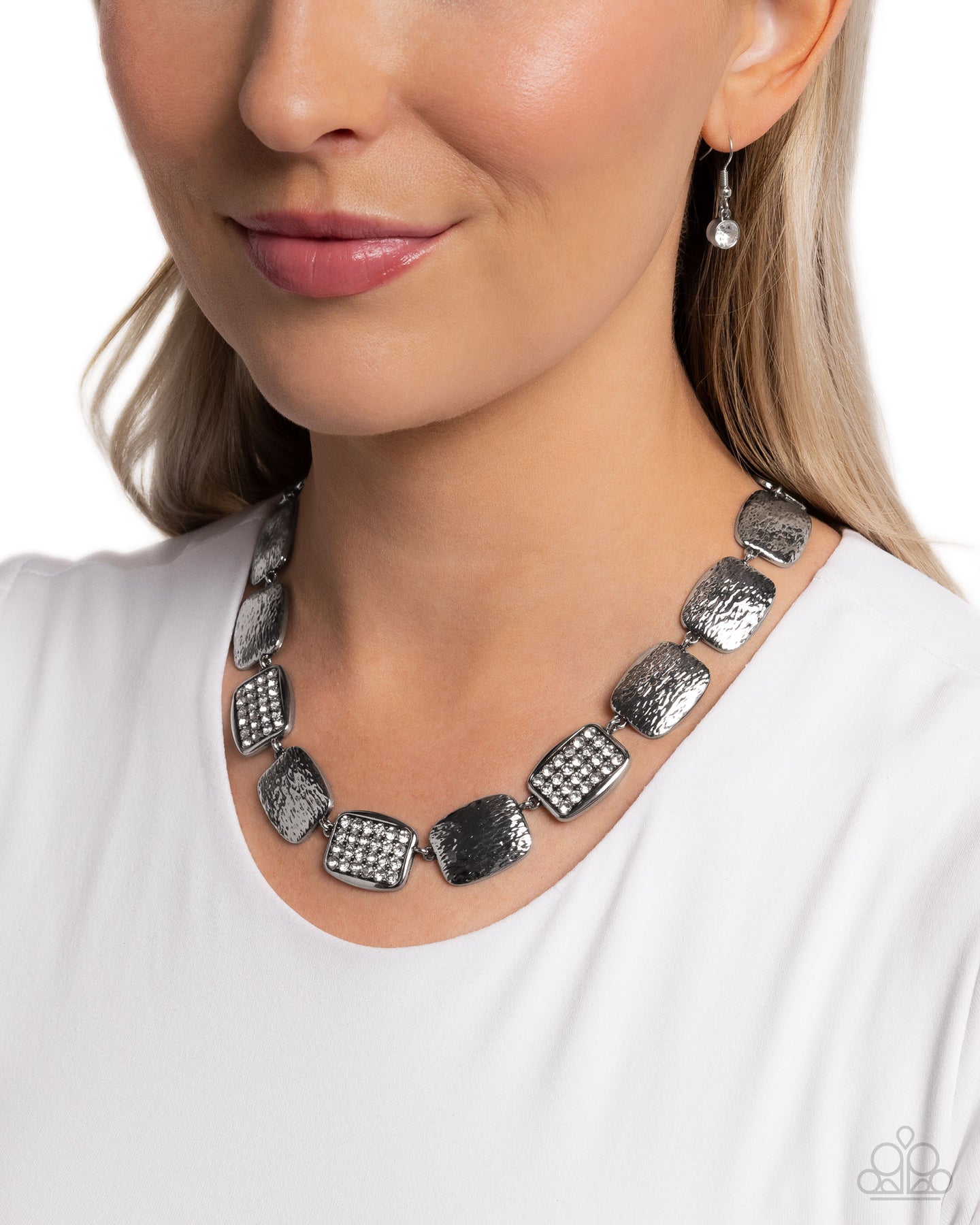 Brilliant Belonging - White Paparazzi Accessories