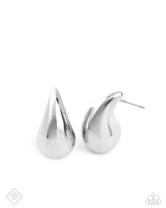 Raindrop Reveal - Silver Paparazzi Accessories
