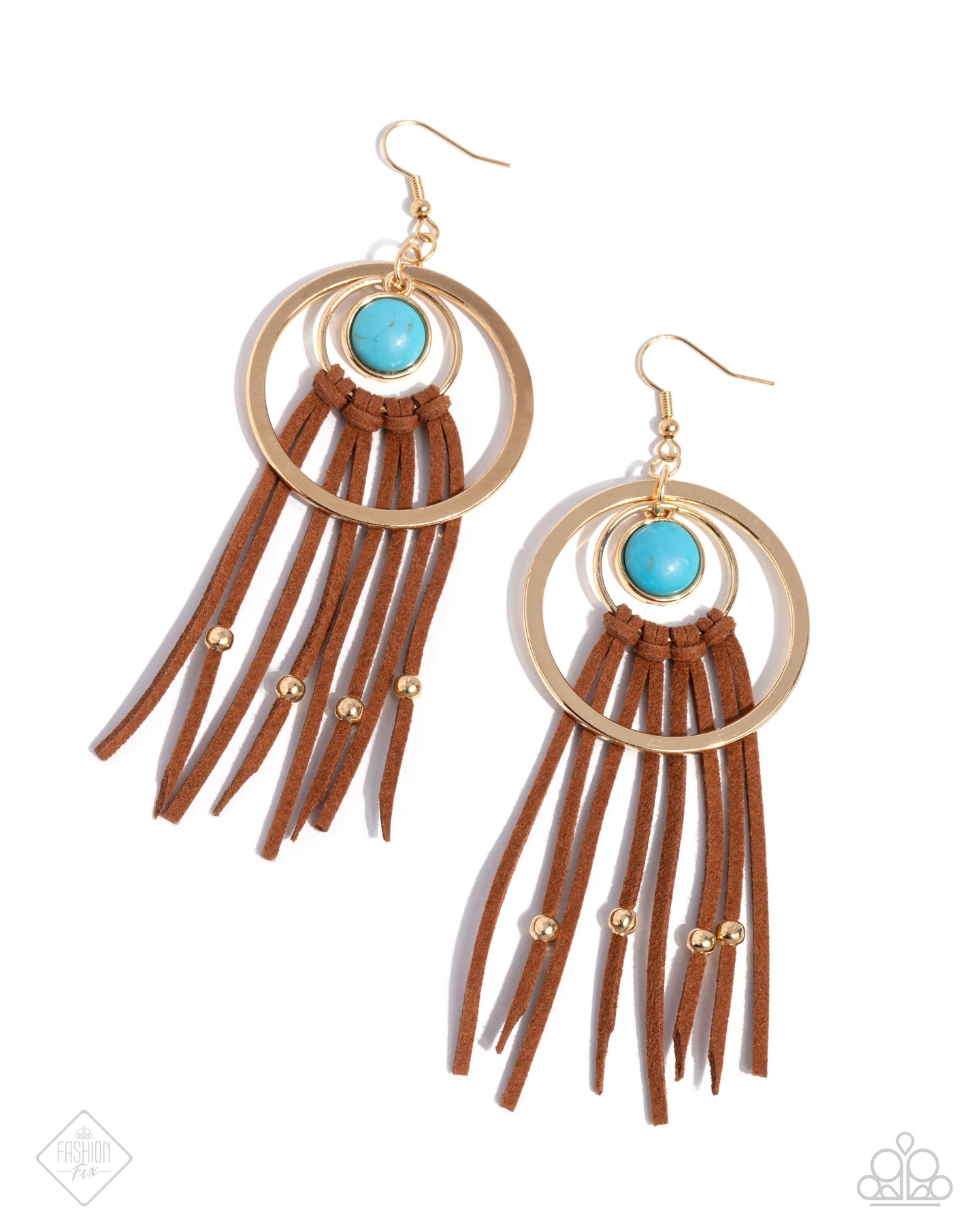 Texan Tapestry - Gold Paparazzi Accessories