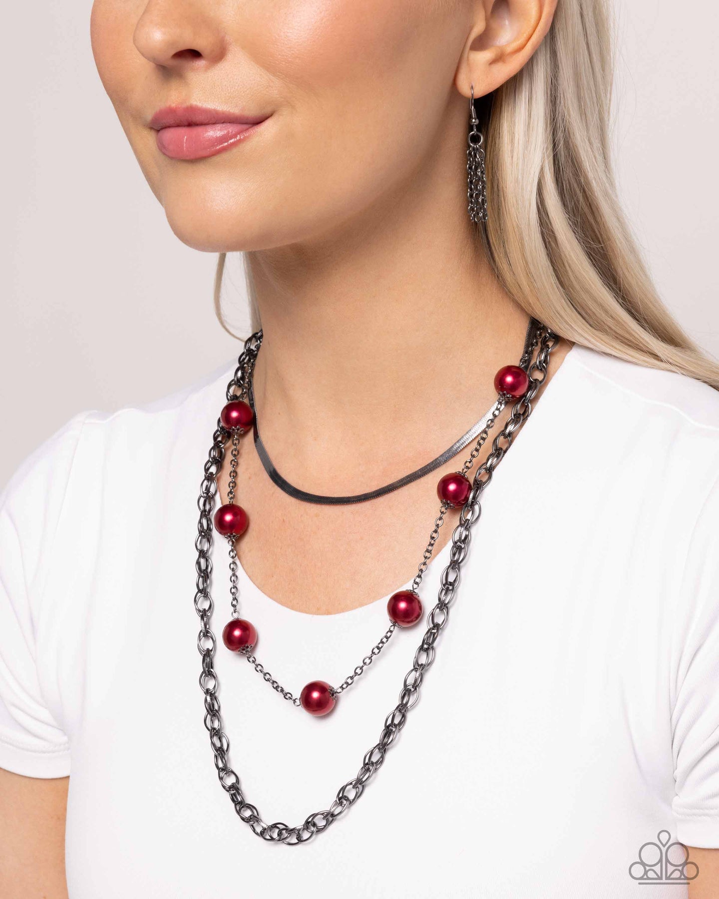 High-Class Haute - Red Paparazzi Accessories