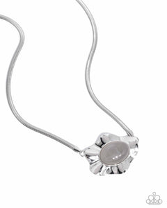 Sideways Shimmer - Silver Paparazzi Accessories