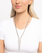 Load image into Gallery viewer, Straighten Up - White Paparazzi Accessories
