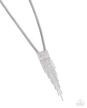Load image into Gallery viewer, Straighten Up - White Paparazzi Accessories
