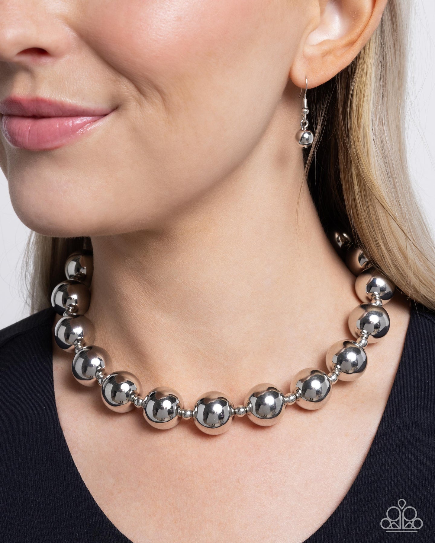 Flattery Will Get You Everywhere - Silver Paparazzi Accessories