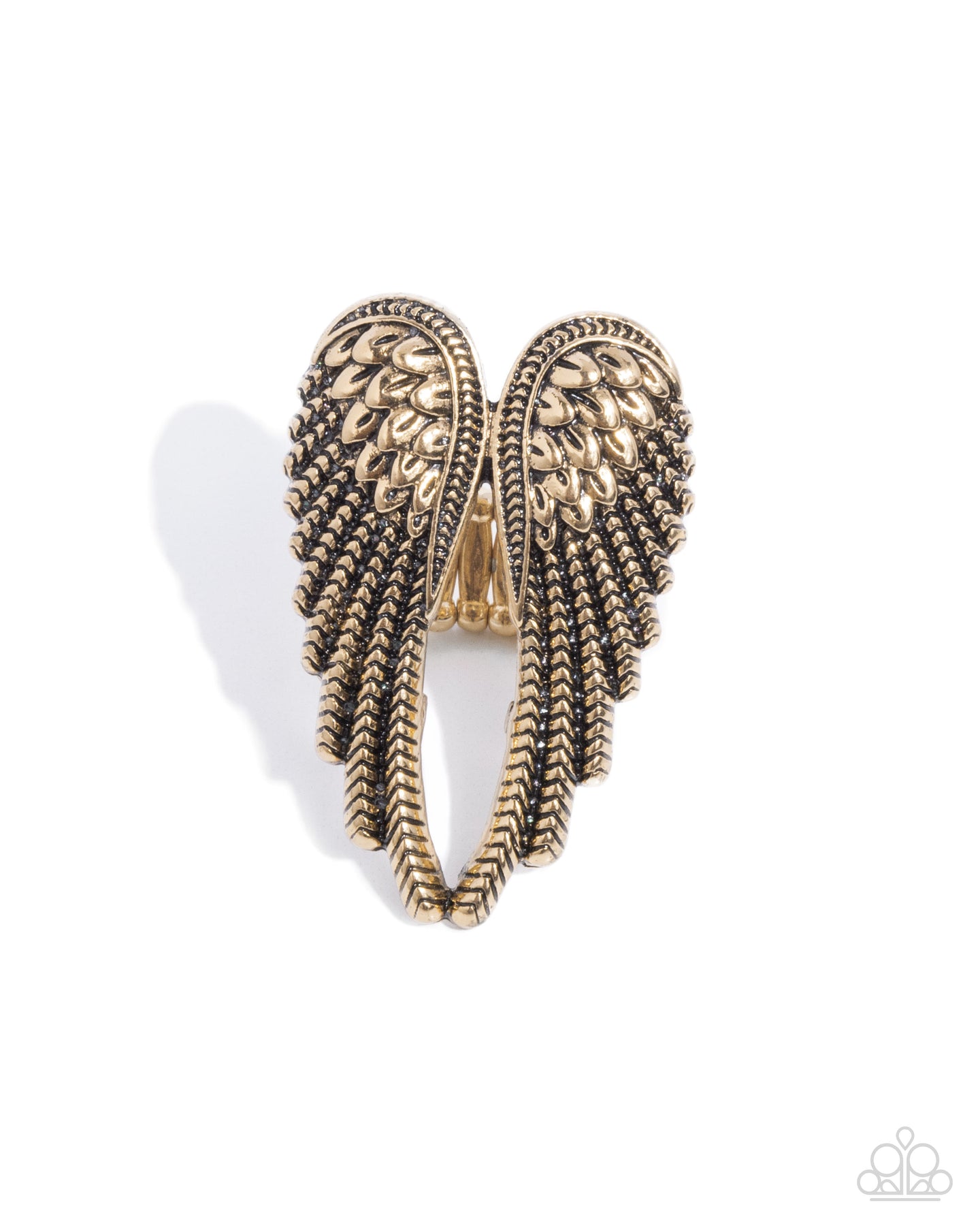 Angelic Actress - Gold Paparazzi Accessories
