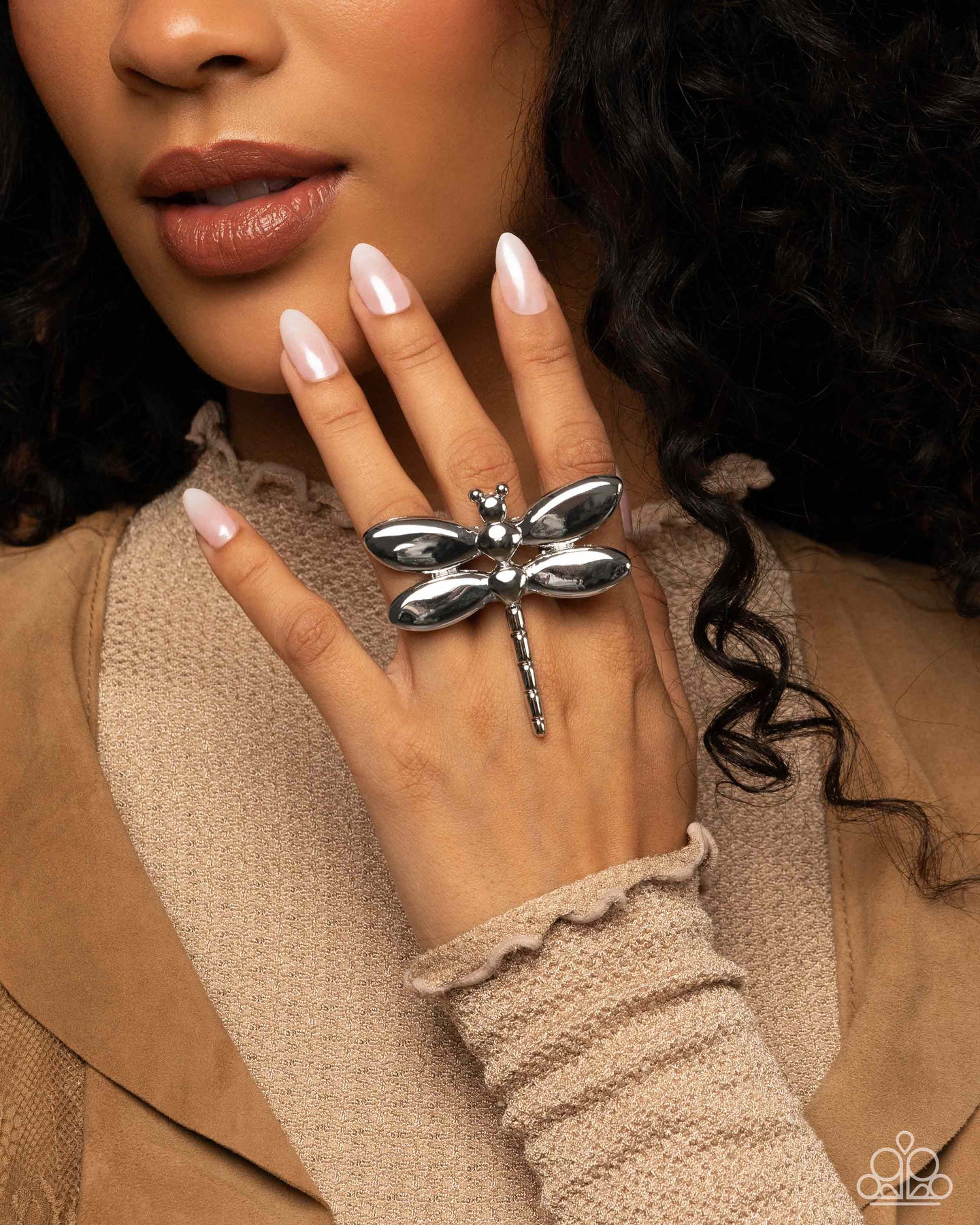 Durable Dragonfly - Silver Paparazzi Accessories
